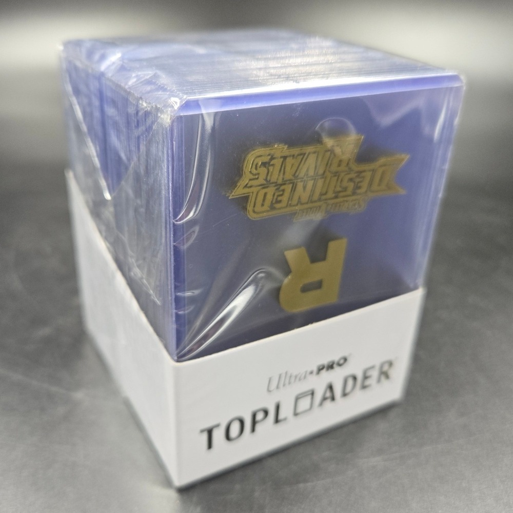 Pokémon Destined Rivals Top Loaders Ultra Pro New Sealed Exclusive Promo